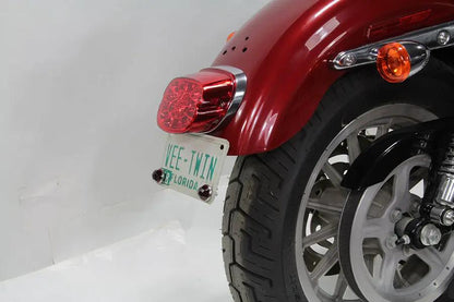 Wyatt Gatling Part 161272 Lay Down Tail Lamp Assembly with Red LED for Harley Davidson FLT (1999-2008) by Wyatt Gatling
