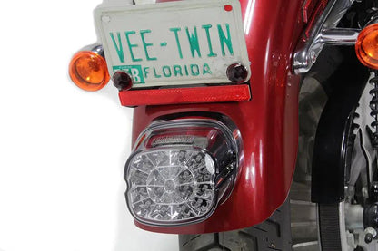 Wyatt Gatling 161273 Lay Down Tail Lamp Assembly Smoked LED for Harley Davidson FLT (1999-2008) by Wyatt Gatling