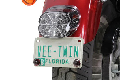 Wyatt Gatling 161274 Lay Down Tail Lamp Assembly Smoked LED for Harley Davidson FLT (1999-2008) by Wyatt Gatling