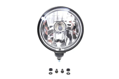 Wyatt Gatling 5-3/4 Inch H4 Headlamp Unit with Black Housing – Part No. 161904 by Wyatt Gatling