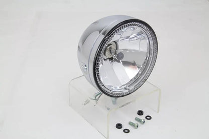 Wyatt Gatling 5-3/4 Inch H4 Headlamp Unit Chrome (Part No. 161905) by Wyatt Gatling