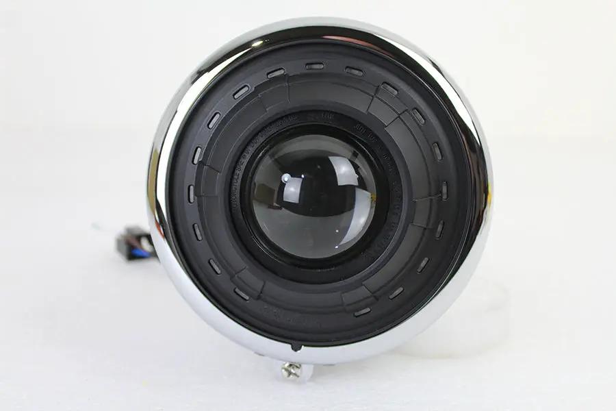 Wyatt Gatling 5-1/2 Inch Fish Eye Headlamp with Chrome Finish – Part 83038 by Wyatt Gatling