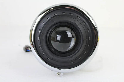 Wyatt Gatling 5-1/2 Inch Fish Eye Headlamp with Chrome Finish – Part 83038 by Wyatt Gatling