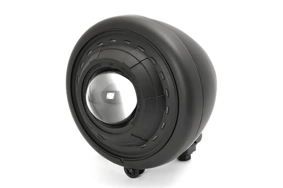 Wyatt Gatling 5-1/2 Inch Fish Eye Headlamp Black - Part Number 83038B by Wyatt Gatling