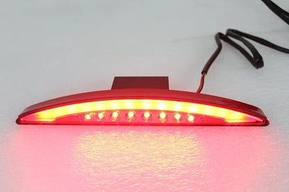 Wyatt Gatling Slice Style LED Fender Mount Tail Lamp with Red Lens for Harley Davidson FXSB by Wyatt Gatling