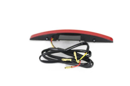 Wyatt Gatling Part 78393S Slice Style LED Fender Mount Tail Lamp with Smoke Lens for Harley Davidson FXSB by Wyatt Gatling