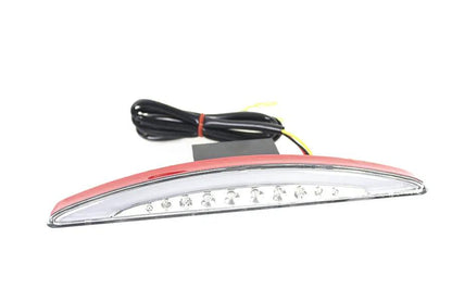 Wyatt Gatling Part 78393C Slice Style LED Fender Mount Tail Lamp with Clear Lens for Harley Davidson FXSB by Wyatt Gatling