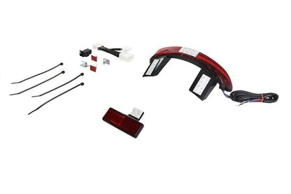 Wyatt Gatling Part 78394 Chopped Fender Rear Edge LED Lamp with Red Lens for Harley Davidson FXDWG by Wyatt Gatling