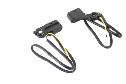 Wyatt Gatling Black LED Turn Signal Set for Harley Davidson FLST (2000-2009) by Wyatt Gatling