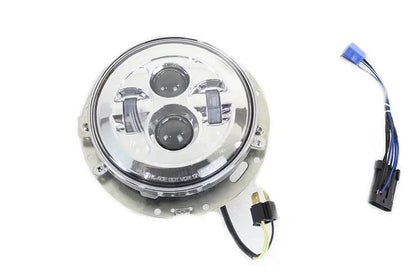 Wyatt Gatling 7 Inch LED Headlamp Assembly for Harley Davidson FLT Models by Wyatt Gatling