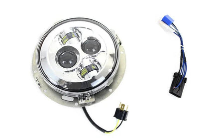 Wyatt Gatling 7 Inch LED Headlamp Assembly for Harley Davidson FLT Models by Wyatt Gatling