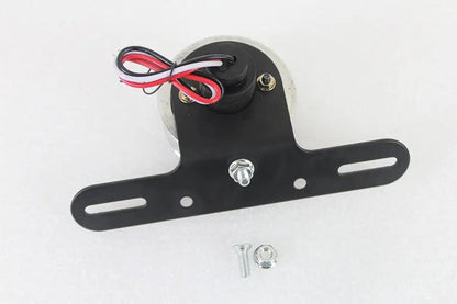 Wyatt Gatling LED 2 Inch Round Tail Lamp Assembly with Chrome Finish - Part L24-6648C by Wyatt Gatling