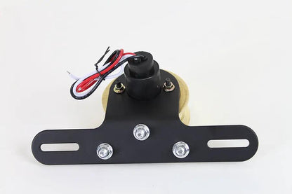 Wyatt Gatling L24-6648BR LED Round Tail Lamp Assembly Brass by Wyatt Gatling