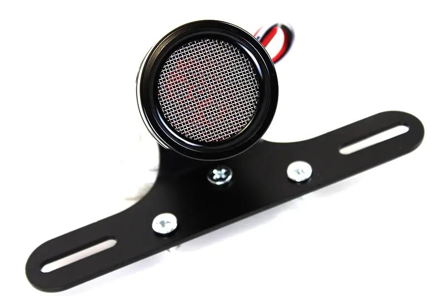 Wyatt Gatling L24-6649B LED Search Light Tail Lamp Assembly with Black Aluminum Billet by Wyatt Gatling