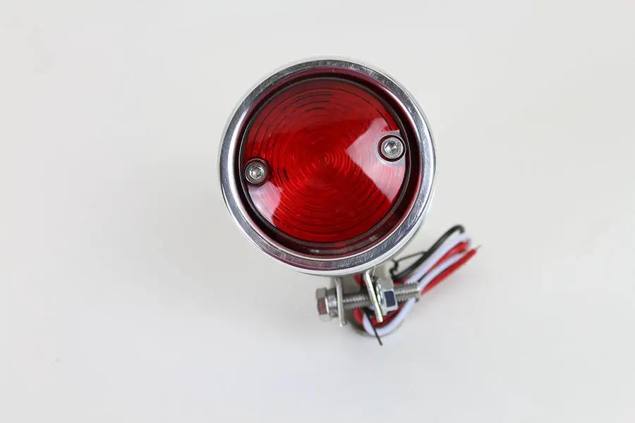 Wyatt Gatling LED Bullet Tail Lamp Assembly Chrome - Part L24-6650C by Wyatt Gatling