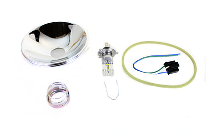Wyatt Gatling Spring Fork LED 6 Volt Headlamp Insert 33-1668