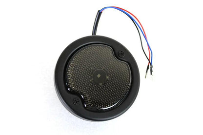 Wyatt Gatling Round LED Tail Lamp Black - Not DOT Approved by Wyatt Gatling
