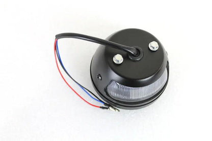 Wyatt Gatling Round LED Tail Lamp Black - Not DOT Approved by Wyatt Gatling
