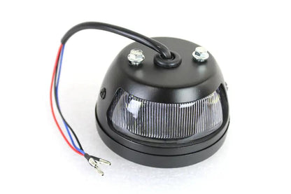 Wyatt Gatling Round LED Tail Lamp Black - Not DOT Approved by Wyatt Gatling