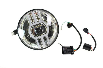 Cyron Lighting 7 Inch Beast 2 Integrated Headlamp for Harley Davidson FLT Models by Cyron Lighting