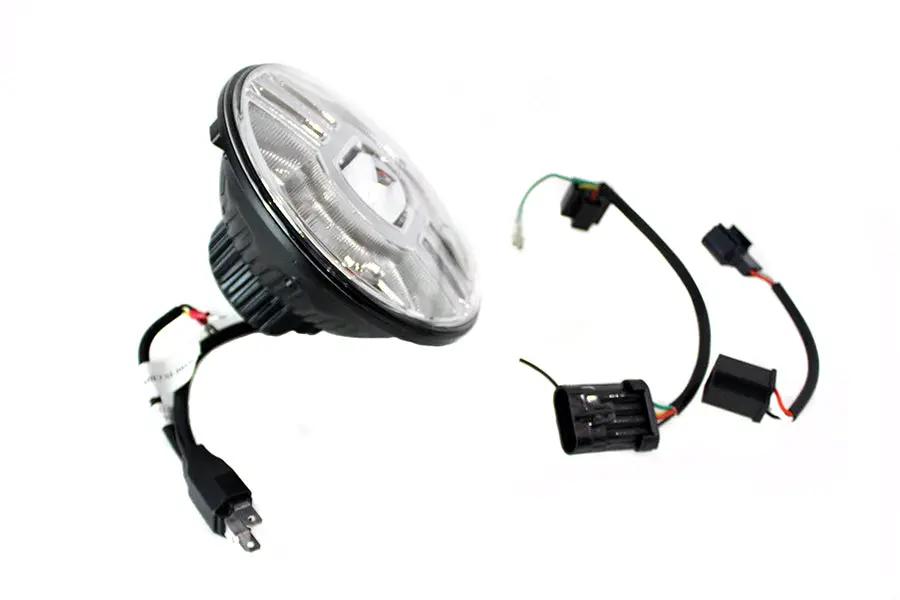 Cyron Lighting 7 Inch Beast 2 Integrated Headlamp for Harley Davidson FLT Models by Cyron Lighting