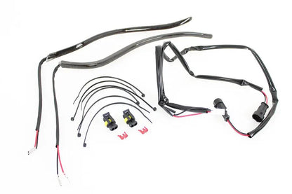 Wyatt Gatling Fairing Edge Light Kit with White LEDs for Harley Davidson FLH (Part No. MLHD00F01S) by Wyatt Gatling
