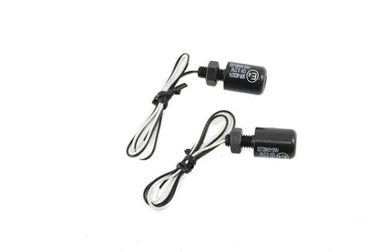 V-Twin Black Hagler License Plate Bolt Set with LED – Set of 2 by V-Twin