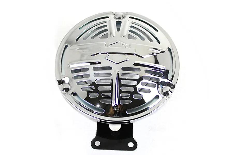 Wyatt Gatling Replica Delco Remy Chrome 6 Volt Horn for Harley Davidson WL & UL Models by Wyatt Gatling
