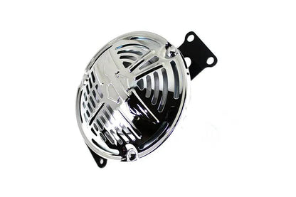 Wyatt Gatling Replica Delco Remy Chrome 6 Volt Horn for Harley Davidson WL & UL Models by Wyatt Gatling