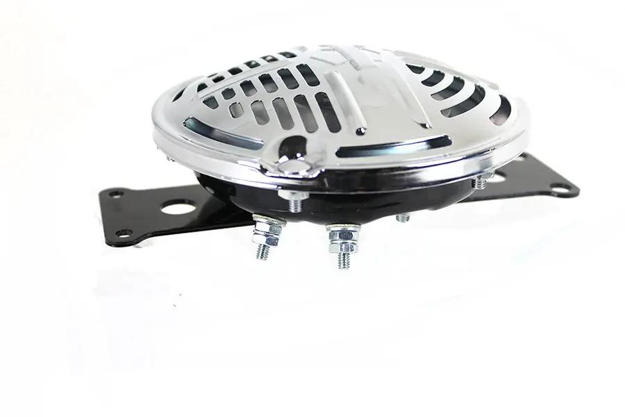 Wyatt Gatling Replica Delco Remy Chrome 6 Volt Horn for Harley Davidson WL & UL Models by Wyatt Gatling
