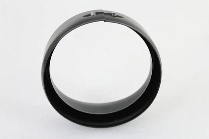 Wyatt Gatling 5-3/4 inch Visor Style Headlamp Trim Ring in Black for Harley Davidson XL by Wyatt Gatling