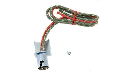 V-Twin 33-1694 Tombstone Tail Lamp Socket and Bracket for Harley Davidson FL Models by V-Twin