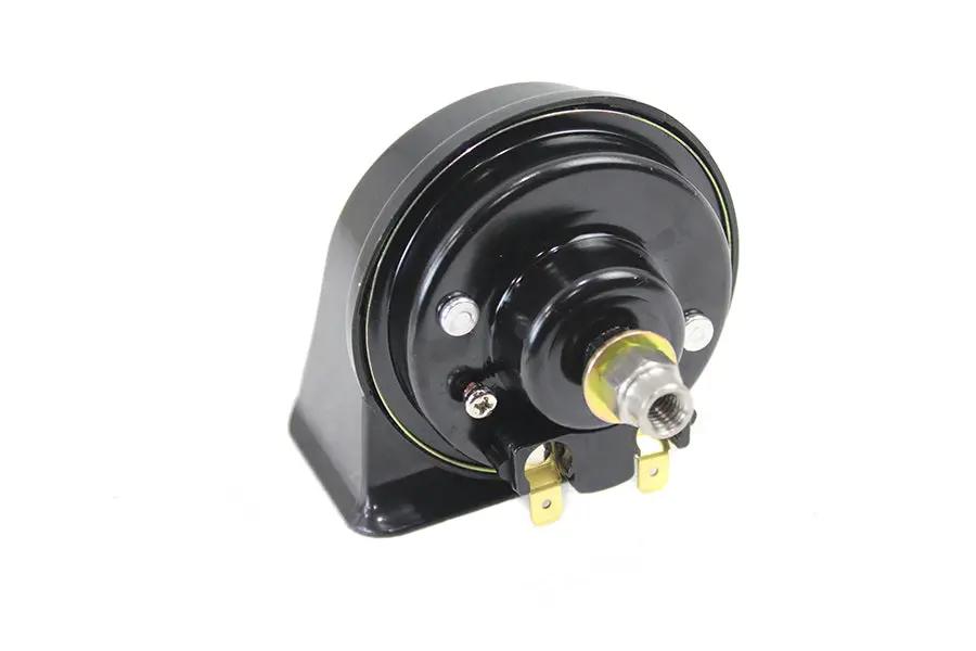 V-Twin Black Cow Bell Horn Part 64190B for Harley Davidson FLT Models by V-Twin