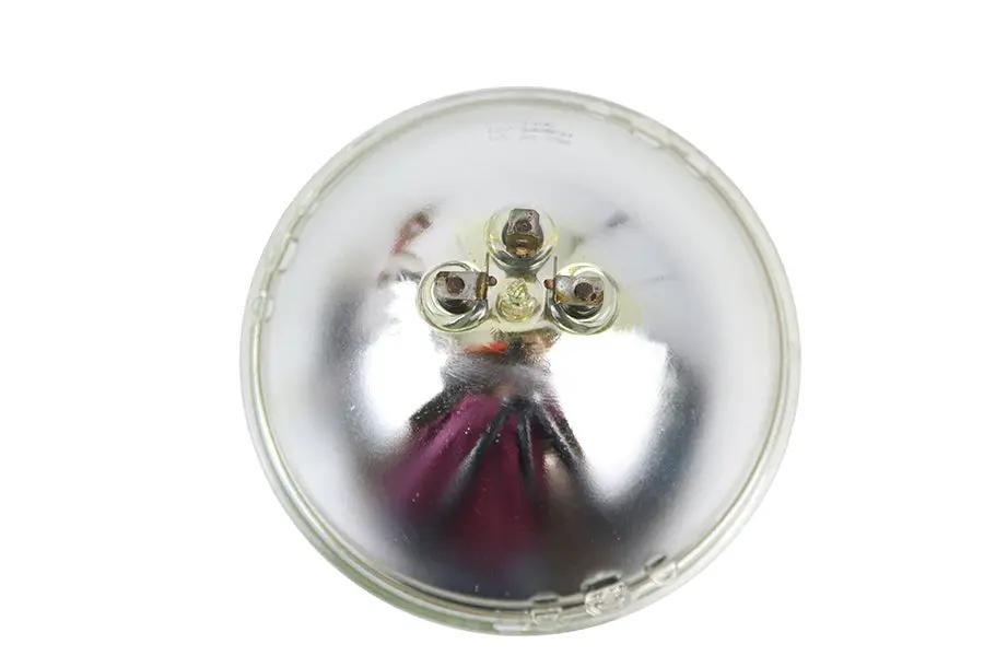 V-Twin 7 Inch 12 Volt Sealed Beam Flute Lens Headlamp, Part 77148B by V-Twin