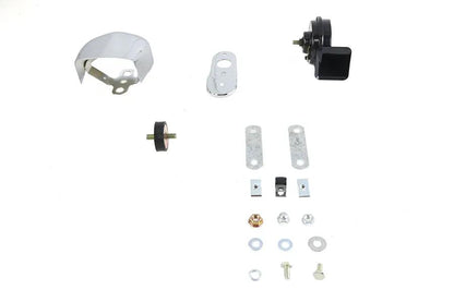 V-Twin 78612 Softail Horn Kit with Chrome Cover for Harley Davidson FLST Models by V-Twin