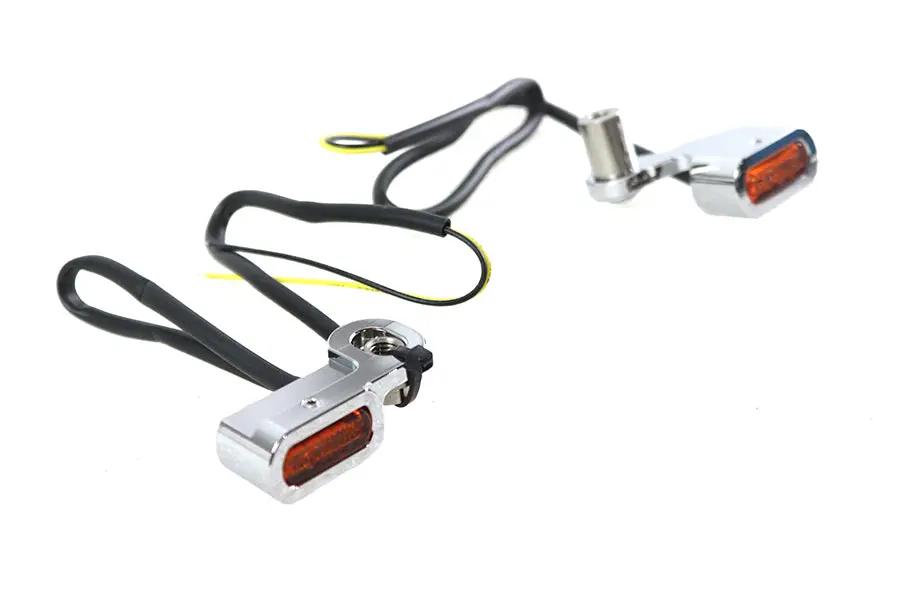 V-Twin Chrome LED Turn Signal Set for Harley Davidson RH 1250S by V-Twin