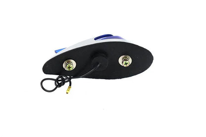 Wyatt Gatling Replica Front Fender Lamp with Blue Lens for Harley Davidson FL 1949-1958 by Wyatt Gatling
