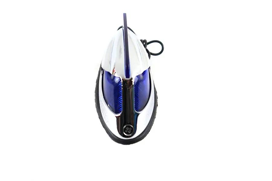 Wyatt Gatling Replica Front Fender Lamp with Blue Lens for Harley Davidson FL 1949-1958 by Wyatt Gatling