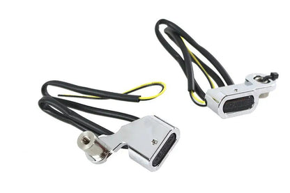 V-Twin Chrome LED Turn Signal Set with Smoked Lenses for Harley Davidson RH 1250S by V-Twin