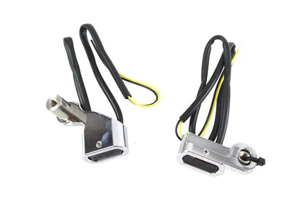 V-Twin Chrome LED Turn Signal Set with Smoked Lenses for Harley Davidson RH 1250S by V-Twin