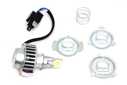 Wyatt Gatling White LED H4 Replacement Bulb Kit - High Power Projector Headlamp Conversion by Wyatt Gatling