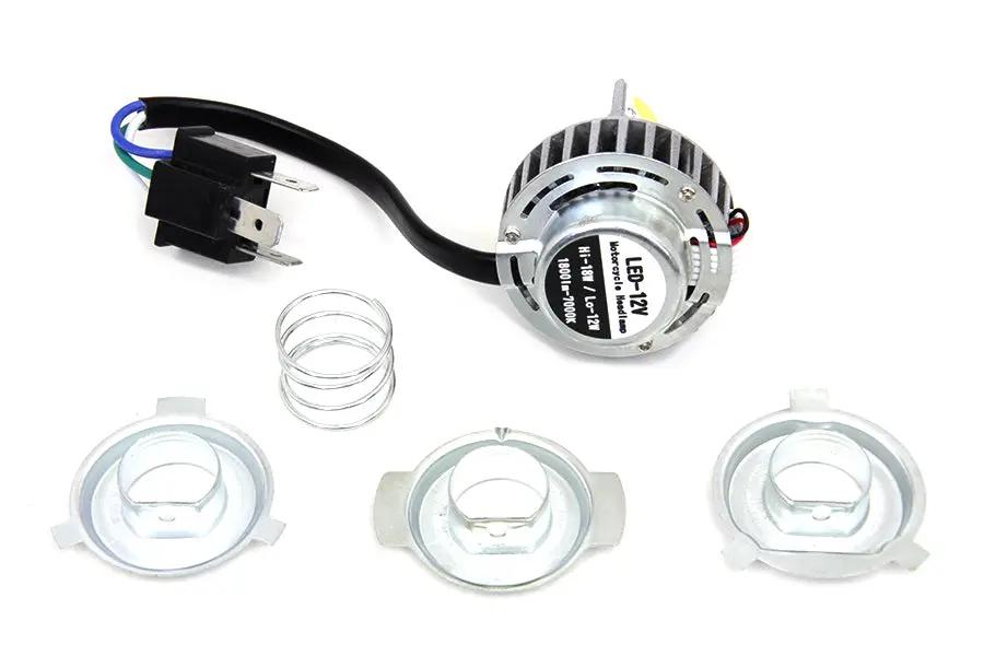 Wyatt Gatling White LED H4 Replacement Bulb Kit - High Power Projector Headlamp Conversion by Wyatt Gatling