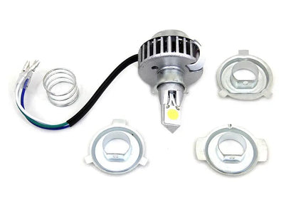 Wyatt Gatling White LED H4 Replacement Bulb Kit - High and Low Beam Projector Lights by Wyatt Gatling