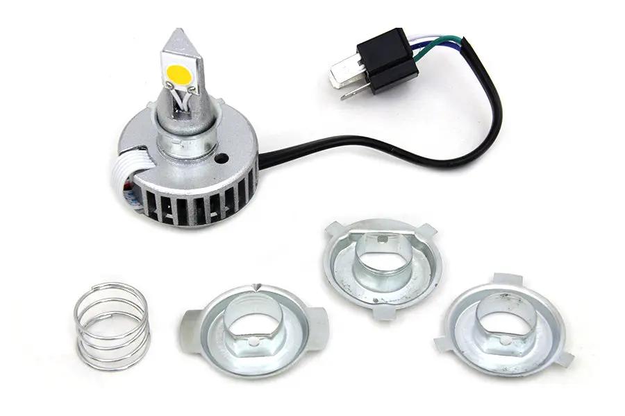 Wyatt Gatling Yellow LED H4 Replacement Bulb Kit - High-Performance Projector Headlamp Upgrade by Wyatt Gatling