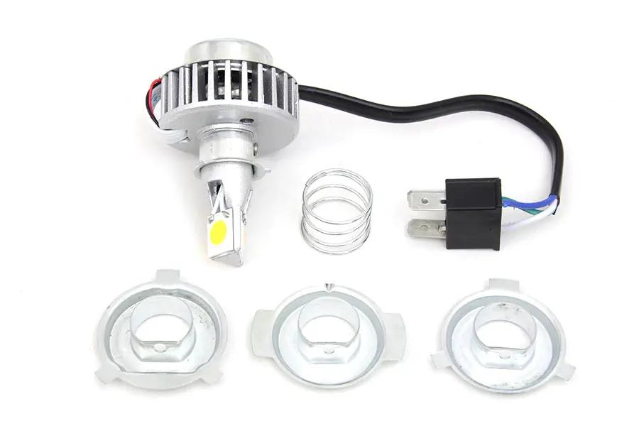 Wyatt Gatling Yellow LED H4 Replacement Bulb Kit - High-Performance Projector Headlamp Upgrade by Wyatt Gatling