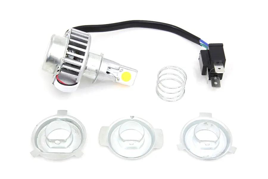 Wyatt Gatling Yellow LED H4 Replacement Bulb Kit - High-Performance Projector Headlamp Upgrade by Wyatt Gatling
