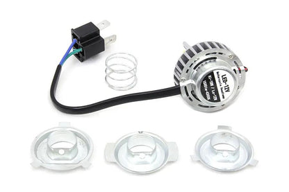 Wyatt Gatling Yellow LED H4 Replacement Bulb Kit - High-Performance Projector Headlamp Upgrade by Wyatt Gatling