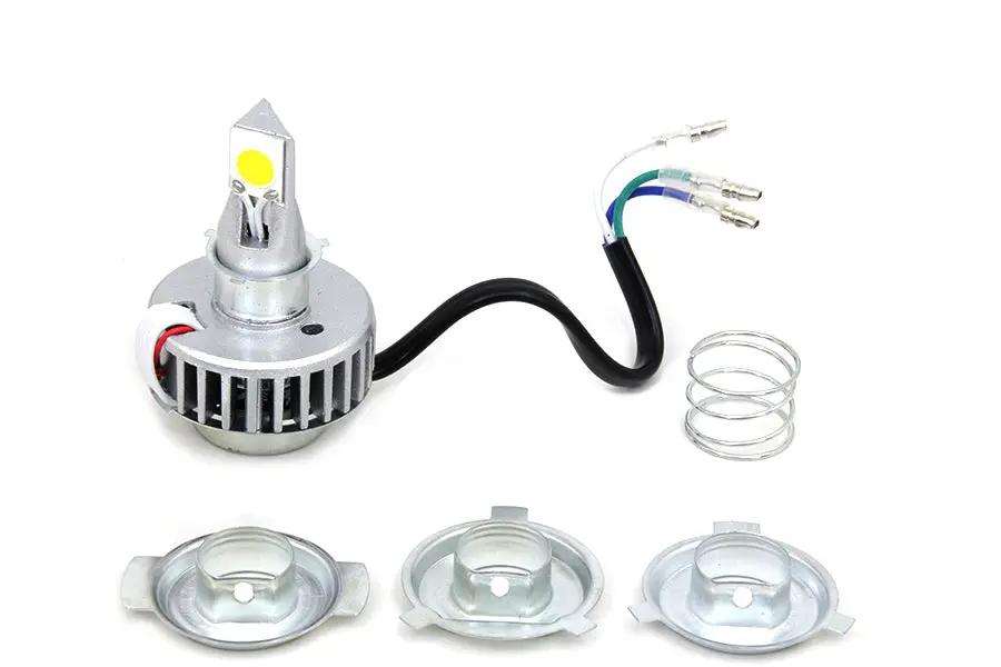 Wyatt Gatling H4 Yellow LED Projector Bulb Kit with High and Low Beam Performance by Wyatt Gatling