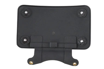V-Twin 78661B Curved License Plate Frame in Black for Harley Davidson FLHX by V-Twin