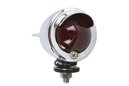 V-Twin Bomber Marker Lamp Red 3 Fin Design - Show or Decorative Use Only by V-Twin